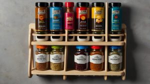 magnetic seasoning rack