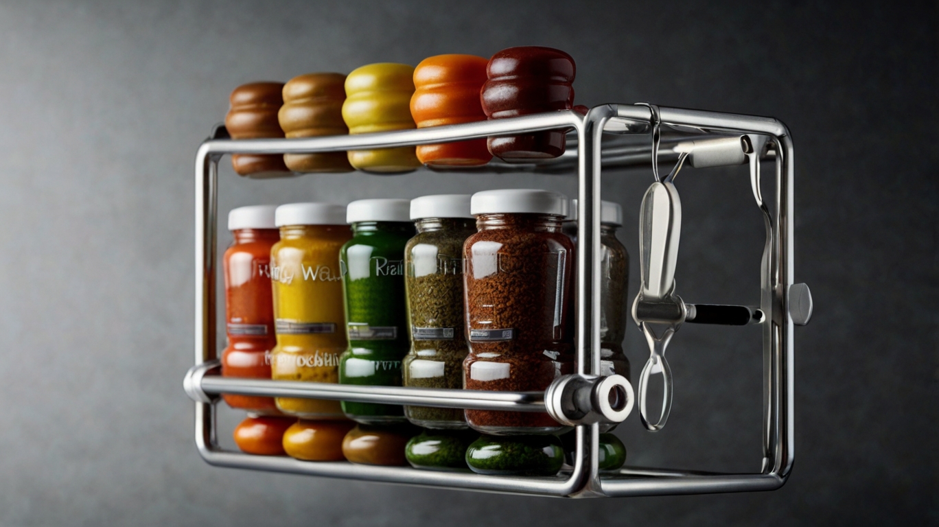 magnetic seasoning rack