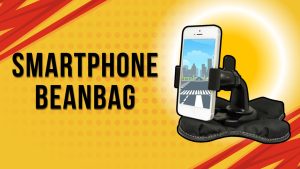 Bean Bag Car Phone Holder