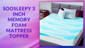 Gel Memory Foam Mattress Topper 