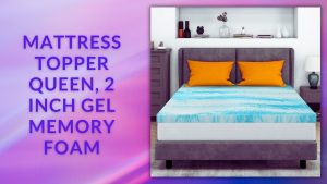Gel Memory Foam Mattress Topper 