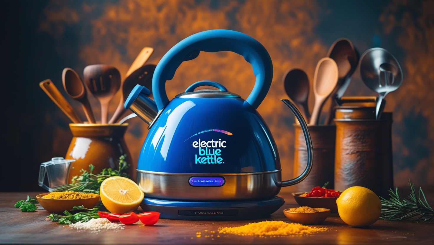 electric blue kettle​