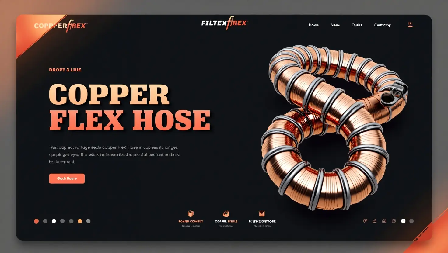 copper flex hose​