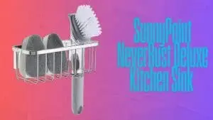 suction sponge holder for kitchen sink