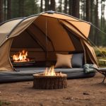 folding couch camping