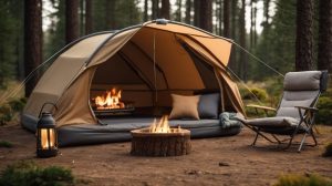 folding couch camping