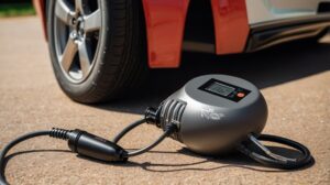 portable air compressor for car tires