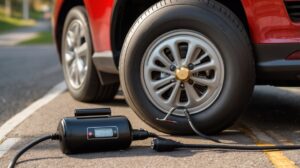 portable air compressor for car tires