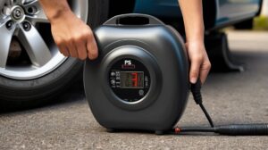 portable air compressor for car tires