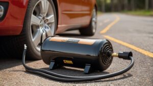 portable air compressor for car tires
