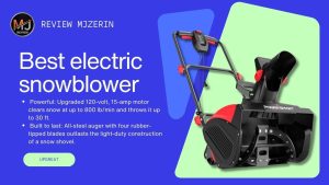 Best electric snowblower
